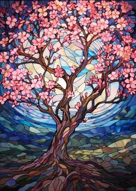 Japanese Sakura Bloom Art