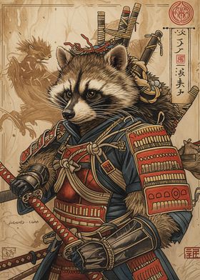 Samurai Raccoon