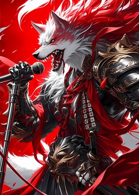 Samurai Red Wolf Vocalist