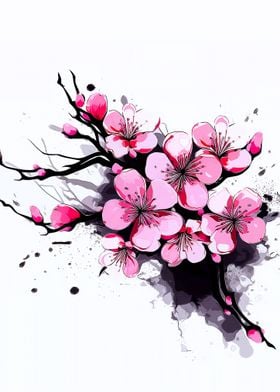 Cherry Blossoms Art