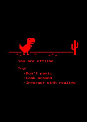 Gaming Room Funny Dinosaur