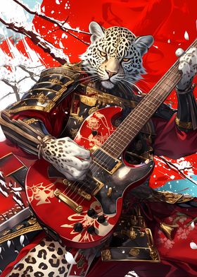 Leopard Guitar Warrior