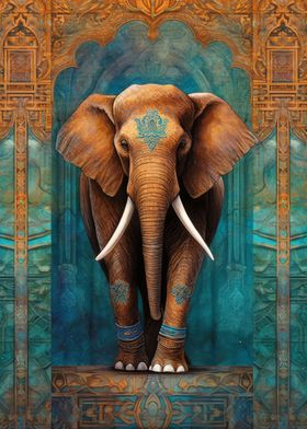 Painting of a elephant