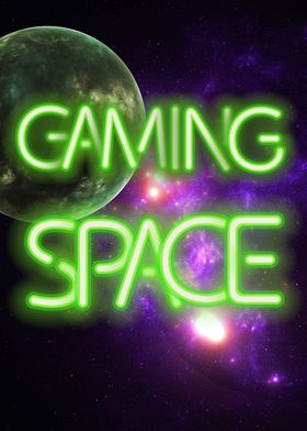 Gaming Space Sign