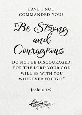 Bible Verse Joshua 1 9