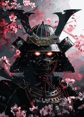 Japanese Samurai Sakura