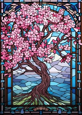 Japanese Sakura Bloom Art