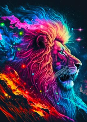 Neon Lion