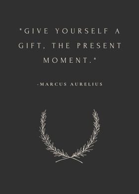 Marcus Aurelius quote art