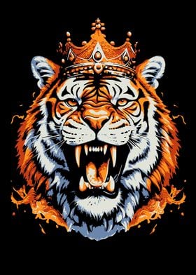 tiger king pop art