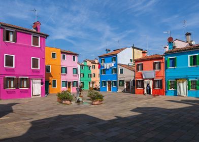 Burano Colorful Houses