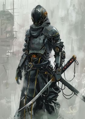Cyberpunk Assassin