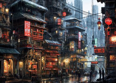 Asian Modern City