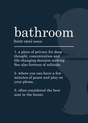 Funny Bathroom Definition