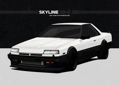 NISSAN SKYLINE RSC R30