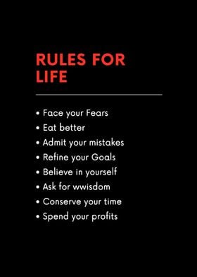Rules life 