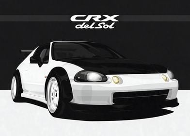 JDM Honda CRX Del Sol