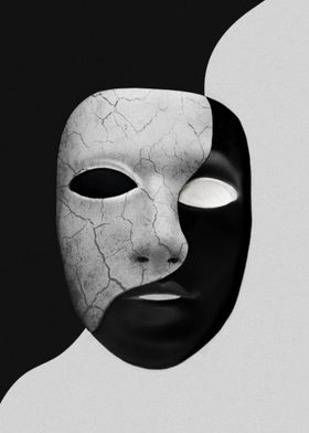 Black and White Mask