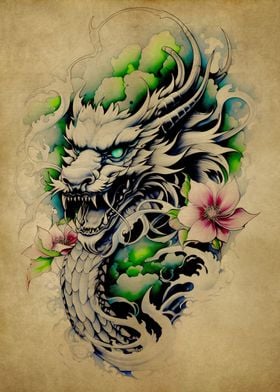 Dragon Scroll No7