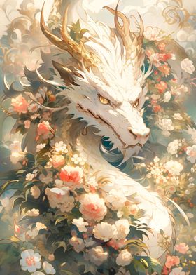 Japanese Dragon anime art