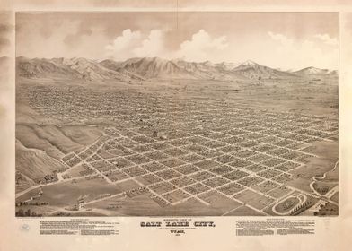 Salt Lake City Utah 1875