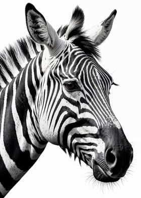 Zebra Portrait