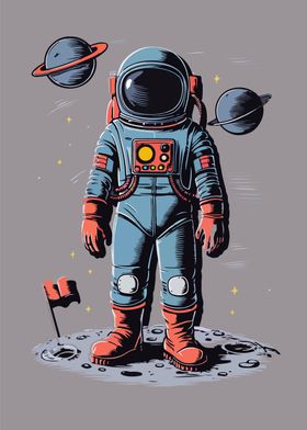 Vintage Astronaut  