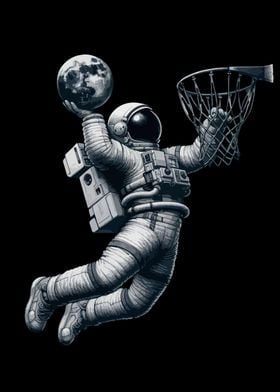 Basketball Astronaut