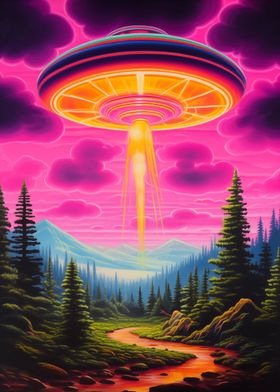 Psychedelic UFO