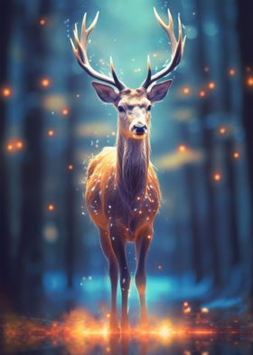 Deer in the forest