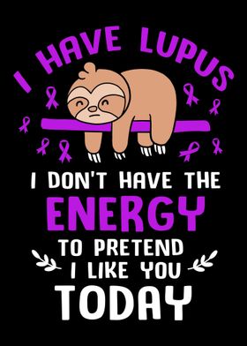 Funny Sloth Lupus