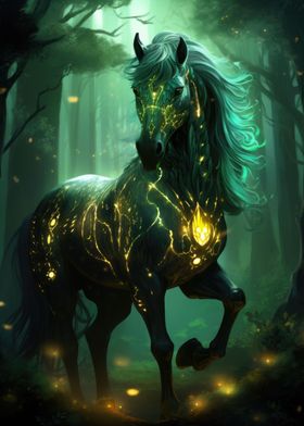 Magic Forest Horse