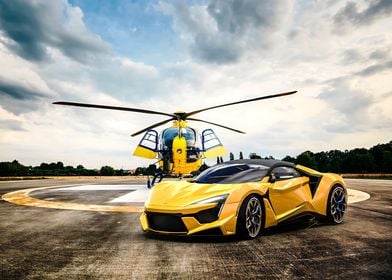 Helicopter sportcar