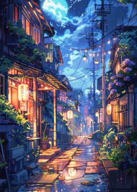 Japanese Nights Anime Lofi