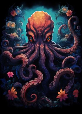 Majestic octopus