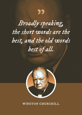 Broadly speaking the