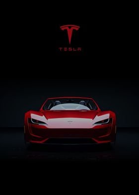 Roadster Electric Red Cars