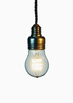 Light bulb vintage hanging