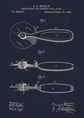 Pizza Cutter 1892