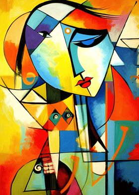 Abstract Woman