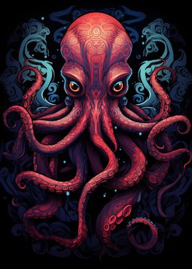 Majestic octopus