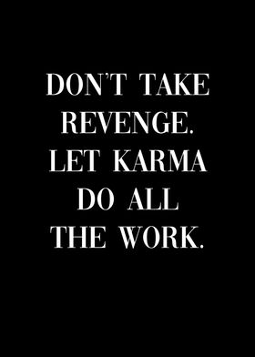 Revenge and Karma