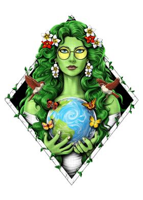 Gaia Mother Earth Goddess