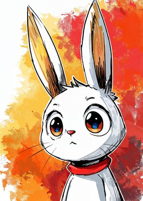 Adorable Bunny Gaze