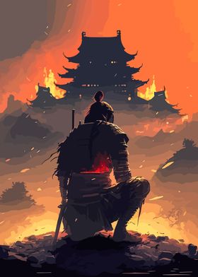 Sekiro the wolf samurai