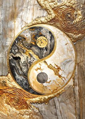 Golden Yin and Yang Unity