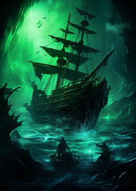 Fantasy Pirate Ship