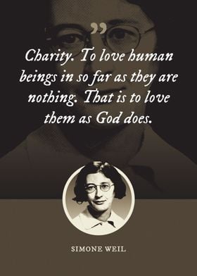 Charity To love human 