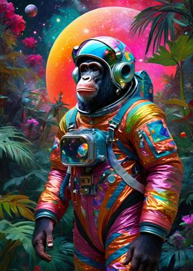 Monkey in Space