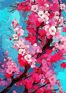 Cherry Blossoms Art
